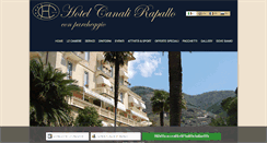 Desktop Screenshot of hotelcanali.com